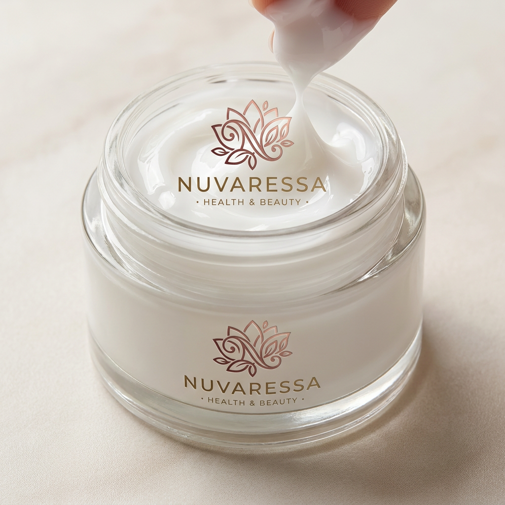 Nuvaressa PDRN Gua Sha Gel Cream — texture