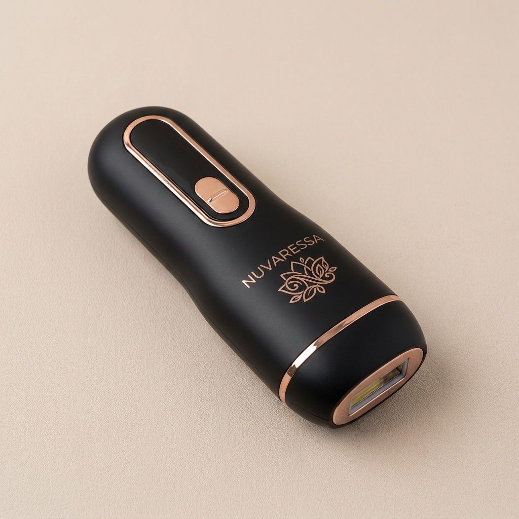 Nuvaressa Electric Hair Removal Device — angle