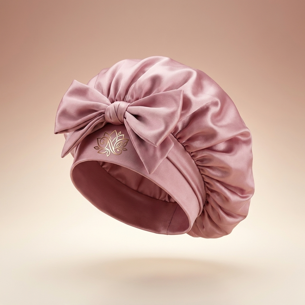 Nuvaressa™ Reversible Satin Bonnet - floating hero