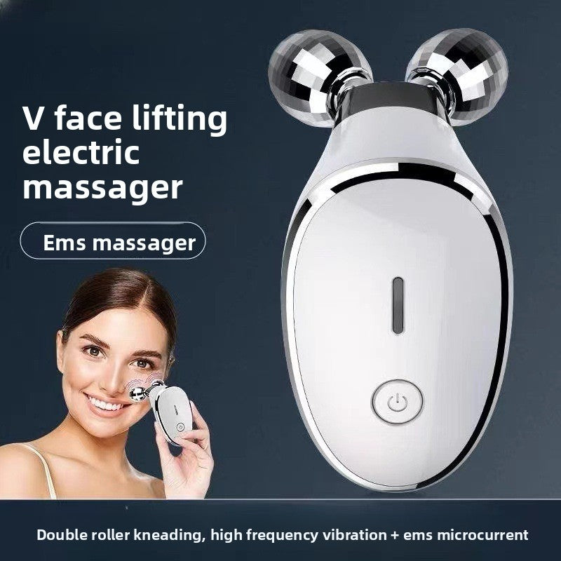 Electric Facial Massager with EMS and Microcurrent