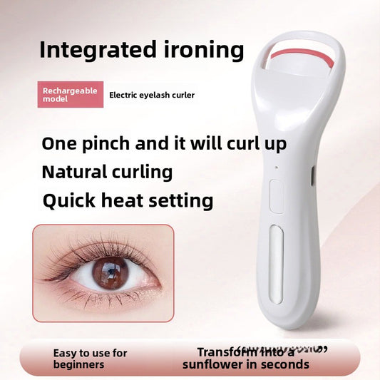 Rechargeable Electric Eyelash Curler Heated Eyelash Curling Tool
