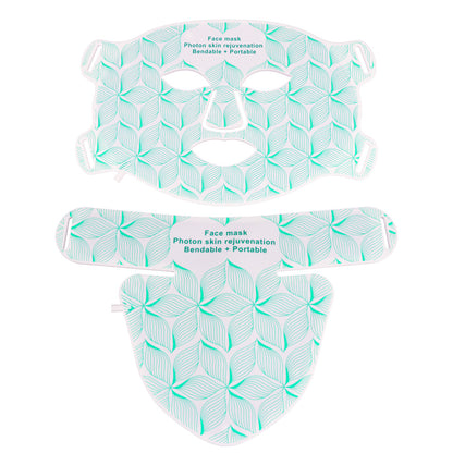 Red Blue Light Therapy Facial Mask Device
