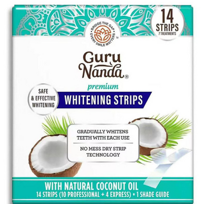 Coconut Oil Teeth Whitening Strips