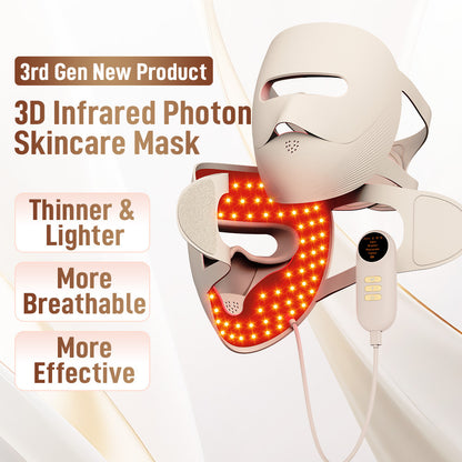 Photon Therapy Beauty Mask with Red Light
