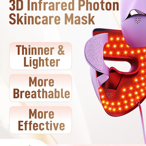 Photon Therapy Beauty Mask with Red Light
