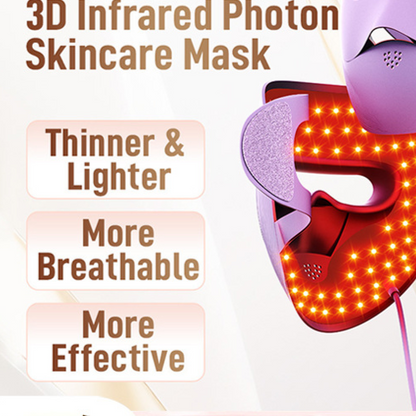 Photon Therapy Beauty Mask with Red Light