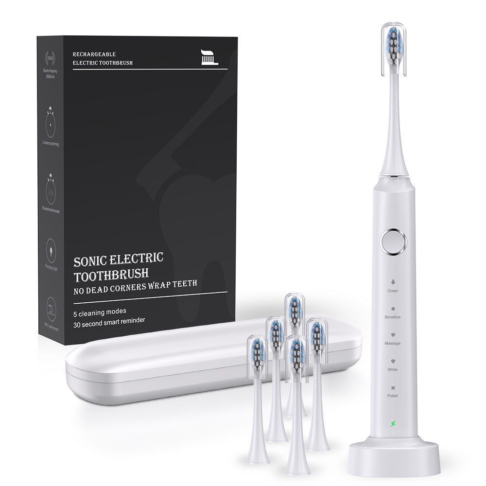 Sonic Electric Toothbrush with Wireless Charging