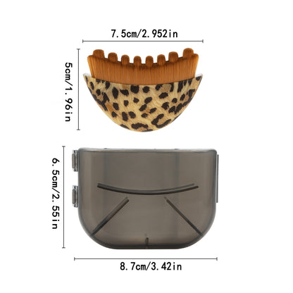 Synthetic Facial Makeup Brushes with Plastic Handle