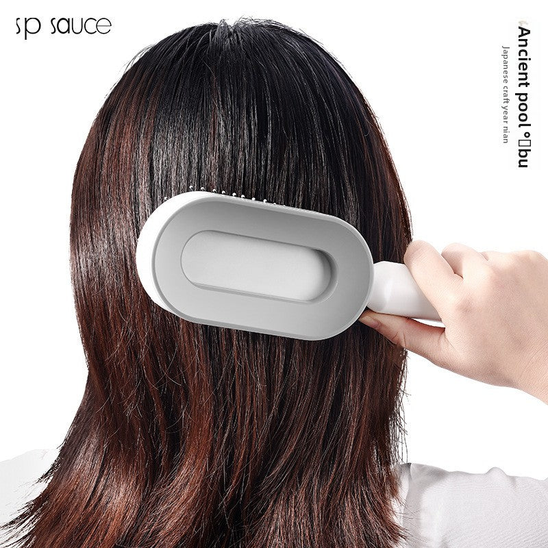 Long Handle Air Cushion Hair Styling Brush