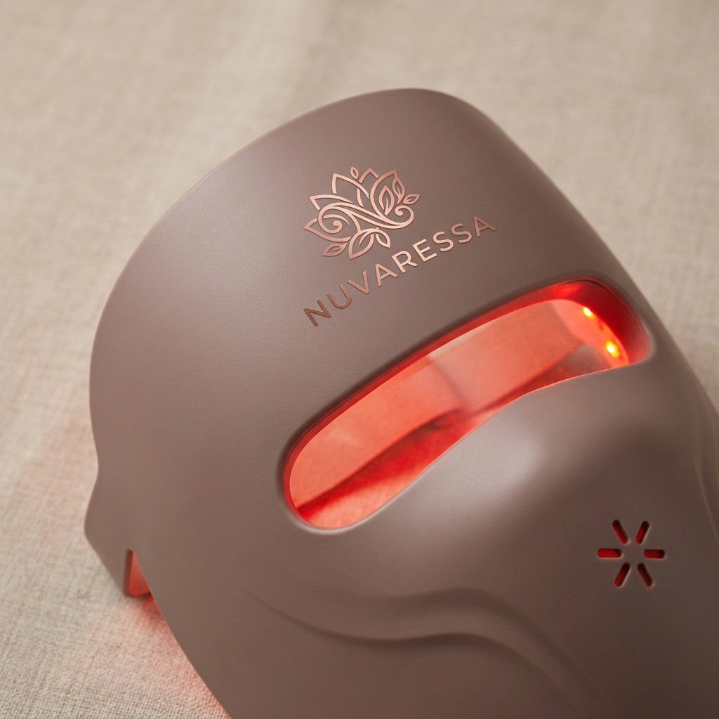 Nuvaressa Red Light Therapy Face Mask — detail