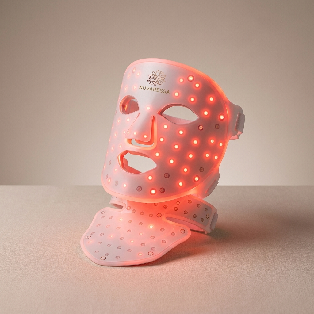 Nuvaressa Red & Blue Light Therapy Mask — angle