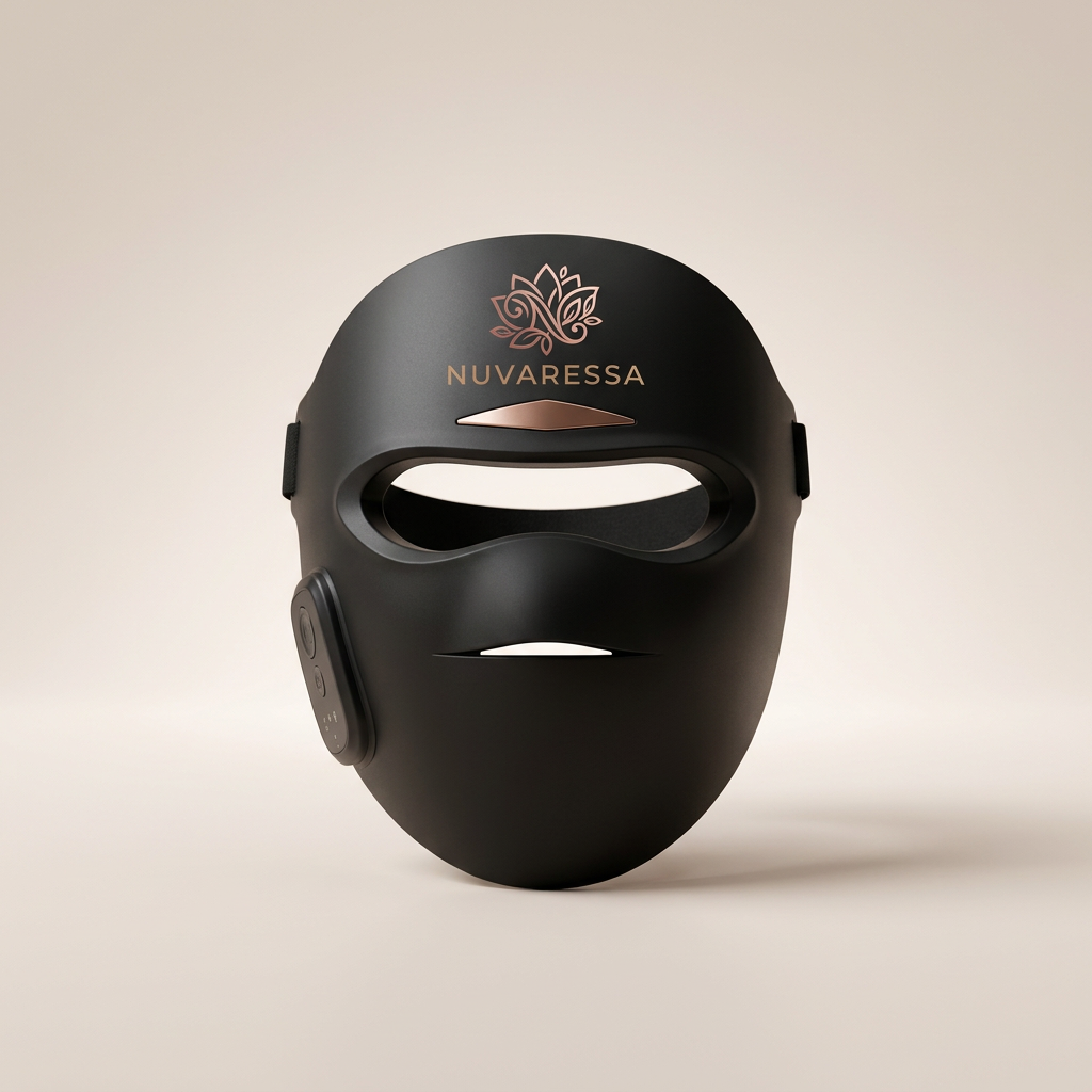 Nuvaressa Wireless Red & Blue Light Mask — display