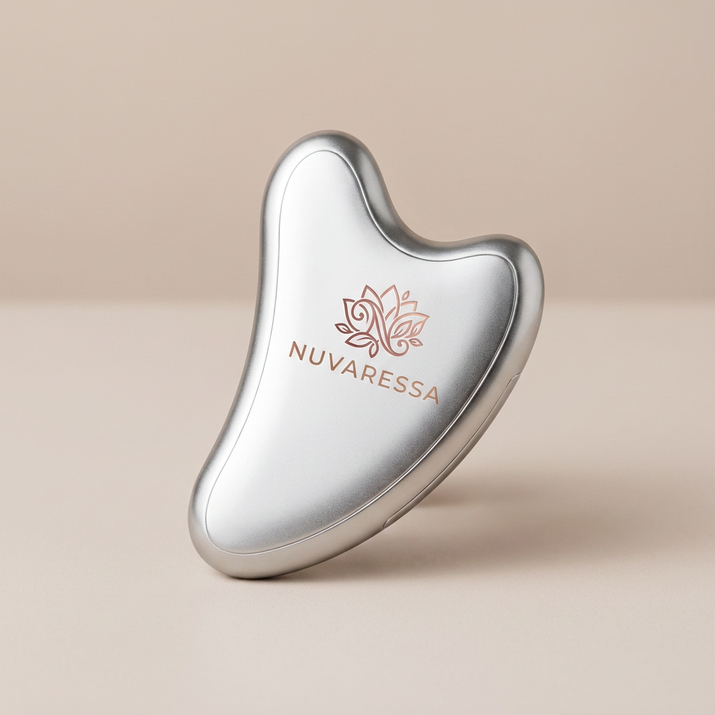 Nuvaressa Electric Gua Sha Facial Massager — angle