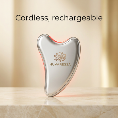 Nuvaressa Electric Gua Sha Facial Massager — rechargeable