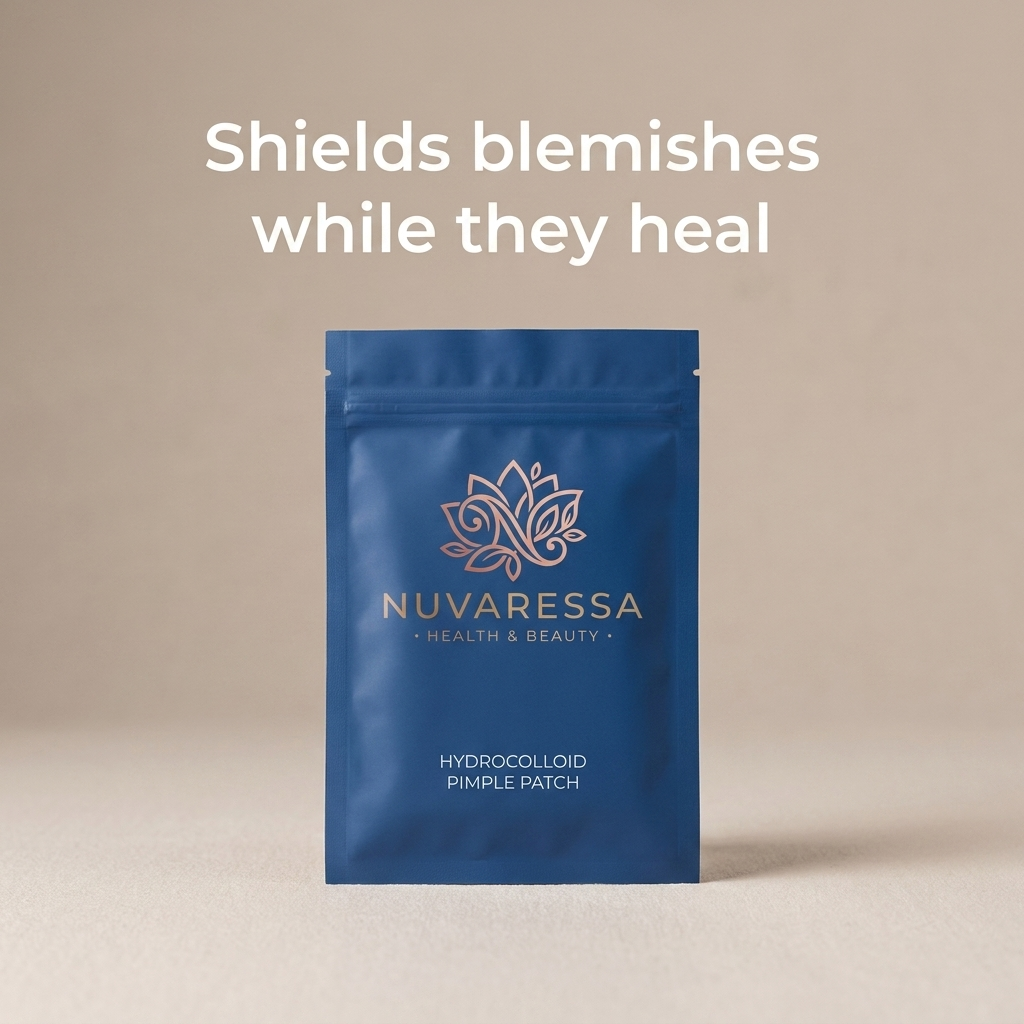 Nuvaressa Hydrocolloid Pimple Patches — protects blemishes