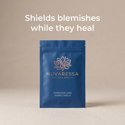 Nuvaressa Hydrocolloid Pimple Patches — protects blemishes