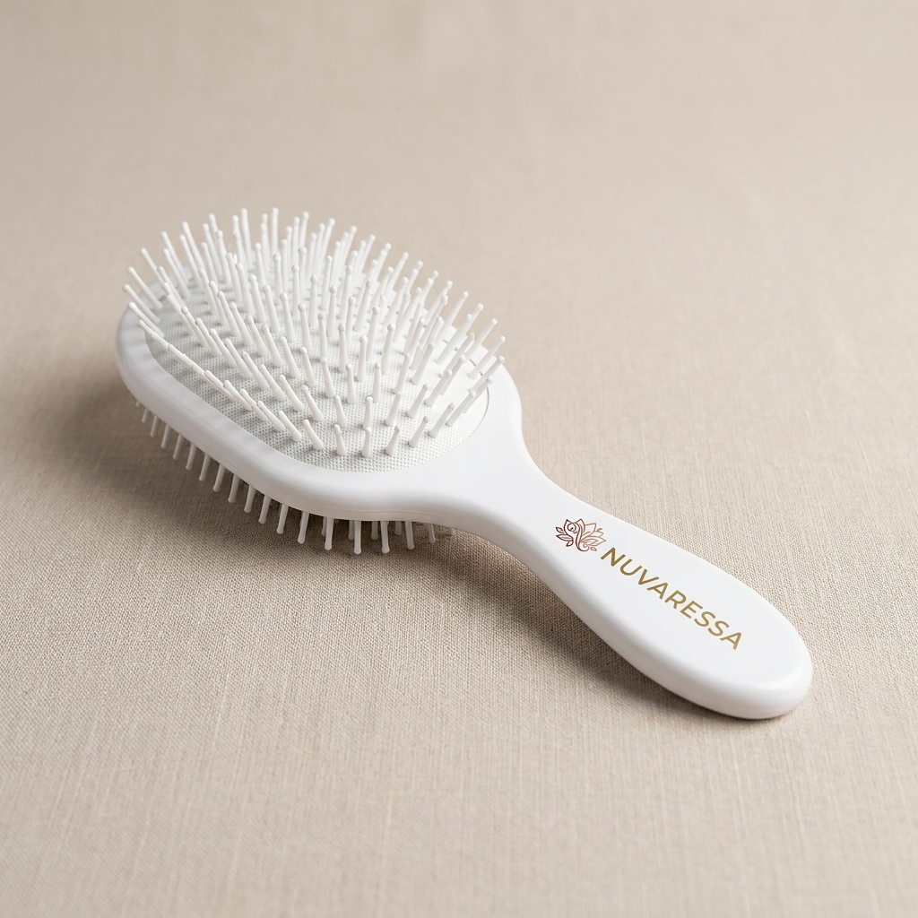 Nuvaressa Air Cushion Hair Styling Brush — angle