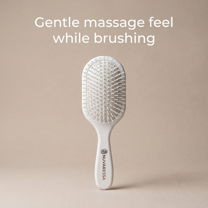Nuvaressa Air Cushion Hair Styling Brush — gentle massage