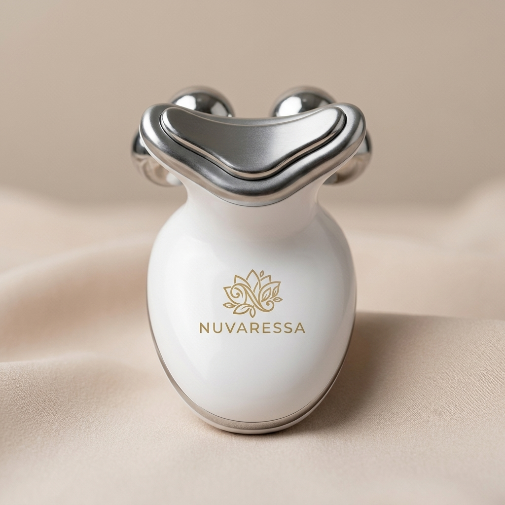 Nuvaressa EMS Microcurrent Facial Massager — detail