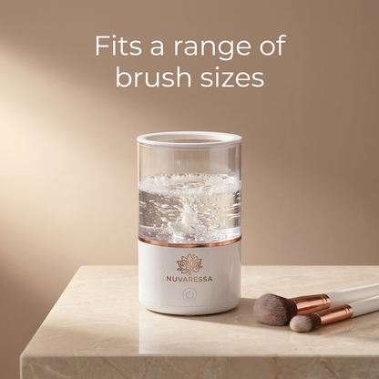 Nuvaressa Makeup Brush Cleaner — fits brush sizes