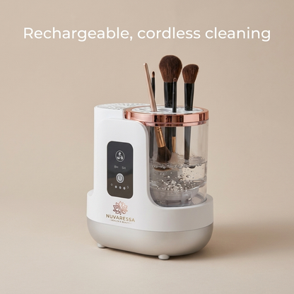 Nuvaressa Rechargeable Brush Cleaner — cordless