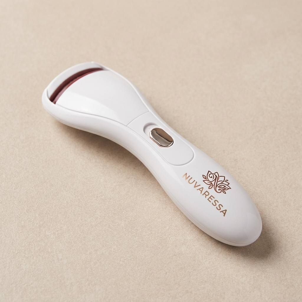 Nuvaressa Heated Electric Eyelash Curler — angle