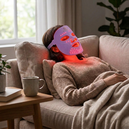 Nuvaressa Photon Therapy LED Beauty Mask - lifestyle