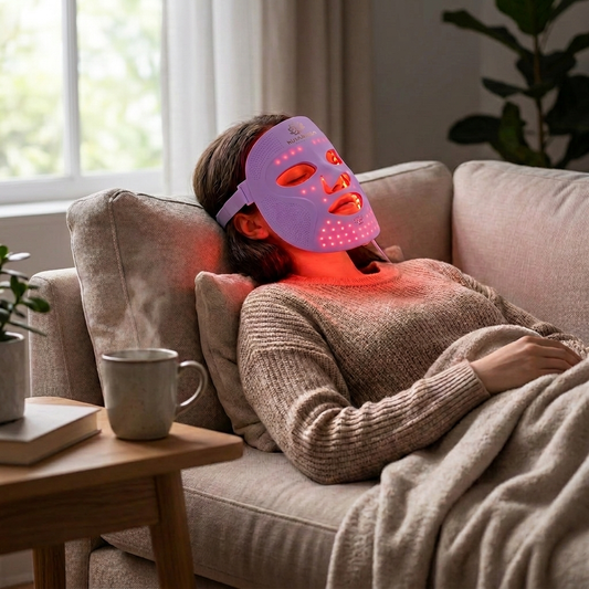 Nuvaressa Photon Therapy LED Beauty Mask - lifestyle