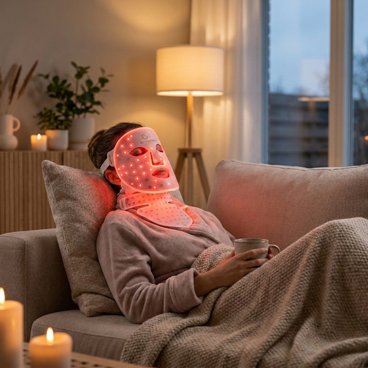 Nuvaressa Red & Blue Light Therapy Mask - lifestyle