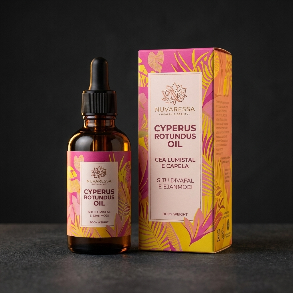 Nuvaressa Hair Removal Essential Oil - close-up detail