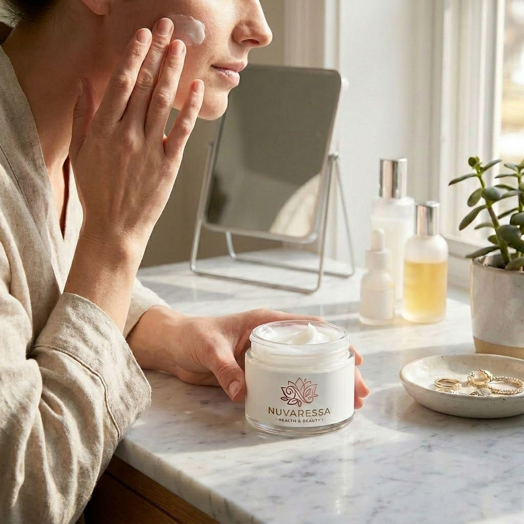 Nuvaressa PDRN Gua Sha Gel Cream - lifestyle