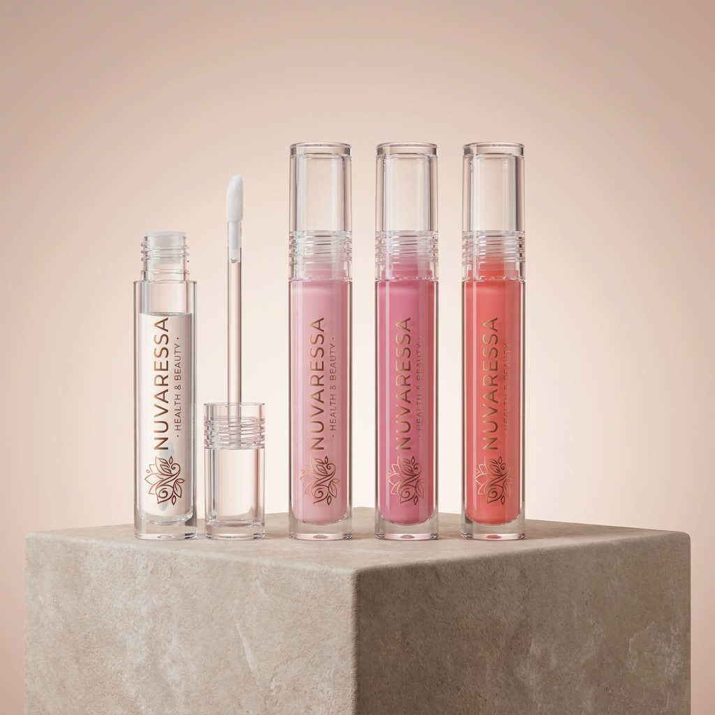 Nuvaressa™ Hydrating Shine Lip Gloss - pedestal display