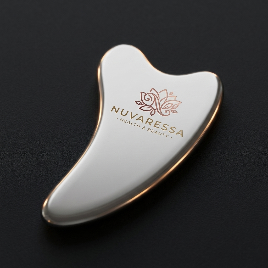 Nuvaressa™ Electric Gua Sha Facial Massager - close-up detail