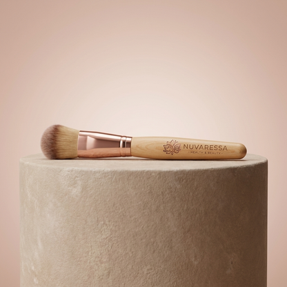 Nuvaressa™ Facial Lymphatic Makeup Brush - pedestal display