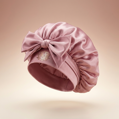 Nuvaressa™ Reversible Satin Bonnet - floating hero