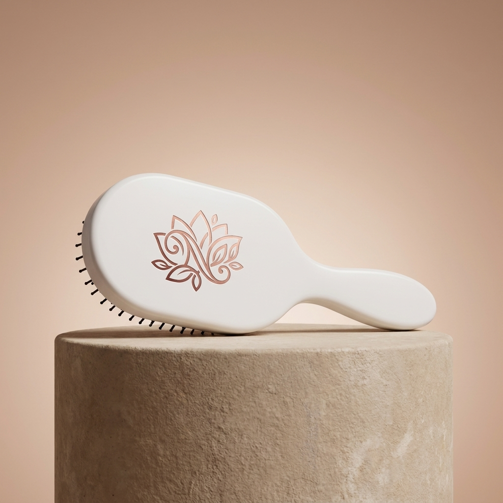 Nuvaressa™ Air Cushion Hair Styling Brush - pedestal display