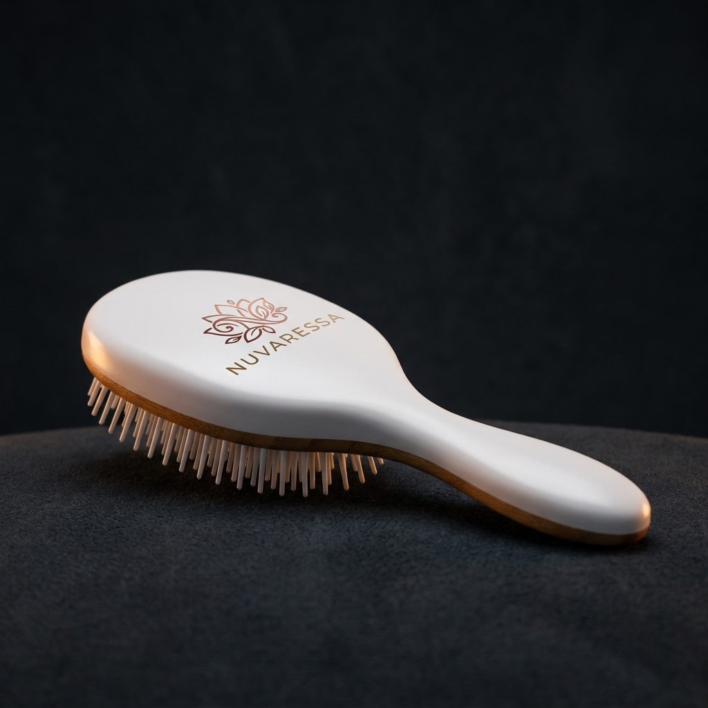 Nuvaressa™ Air Cushion Hair Styling Brush - close-up detail