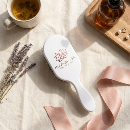 Nuvaressa™ Air Cushion Hair Styling Brush - flat lay