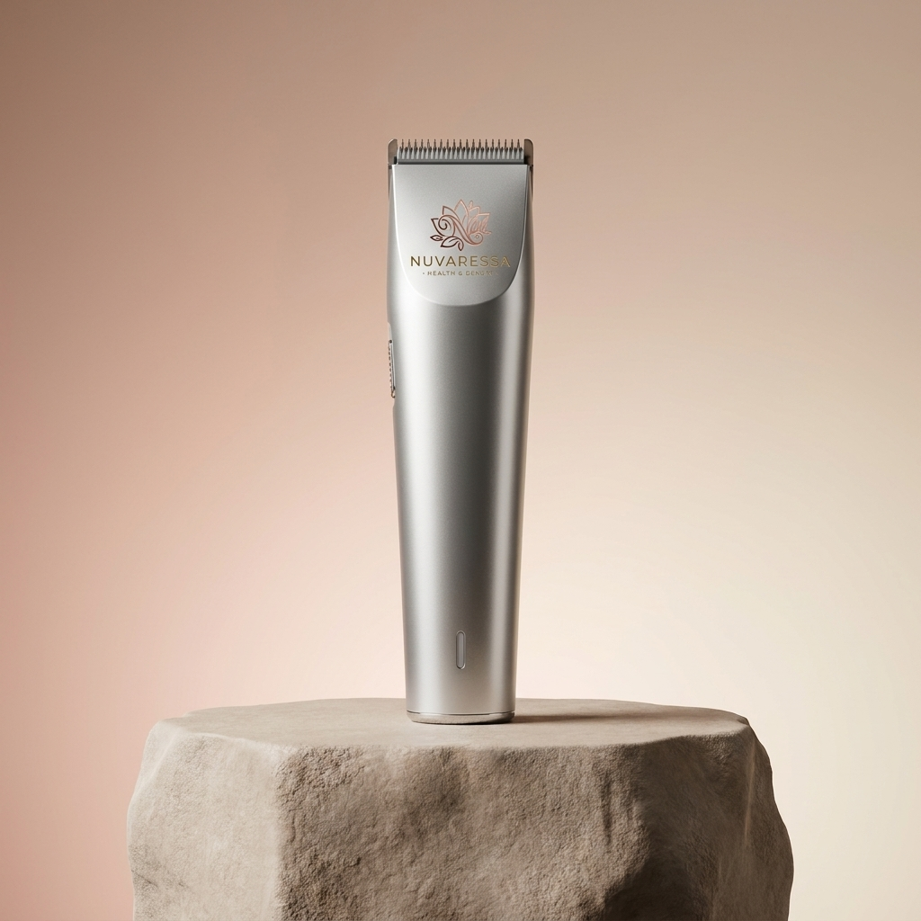 Nuvaressa™ Cordless Split-End Hair Trimmer - pedestal display