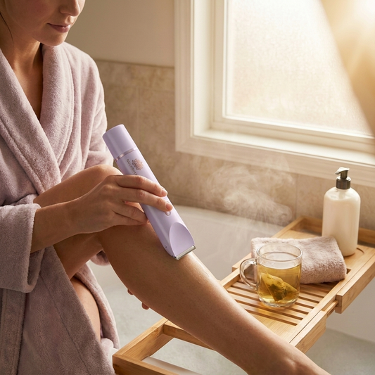 Nuvaressa Dual-Head Hair Removal Shaver - lifestyle