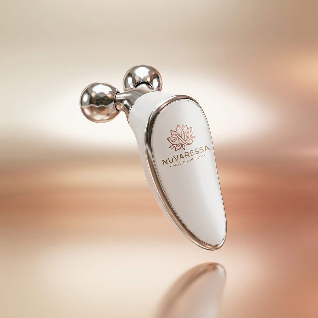 Nuvaressa EMS Microcurrent Facial Massager - hero shot