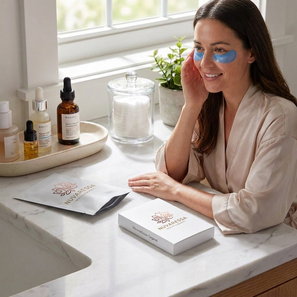 Nuvaressa™ Nourishing Eye Care Patches - lifestyle