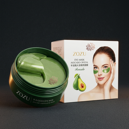 Nuvaressa™ Avocado Hydrating Eye Patches - close-up detail