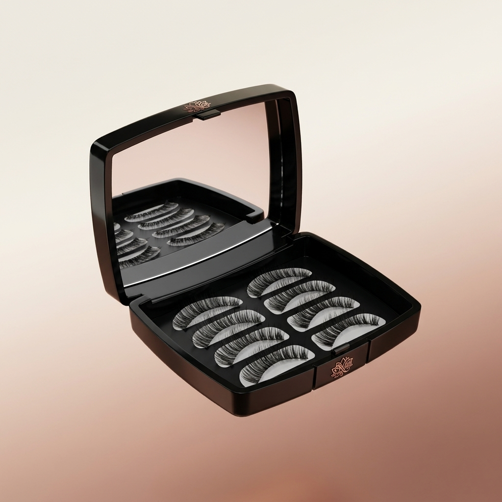 Nuvaressa™ Magnetic Eyelash Set with Clip - floating hero
